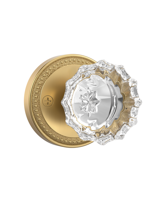 Elegance Crystal Door Knob 12-220