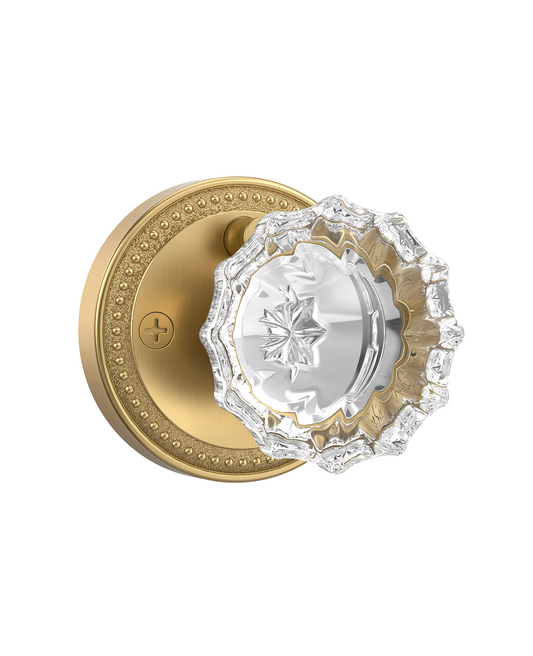 Elegance Crystal Door Knob 12-216