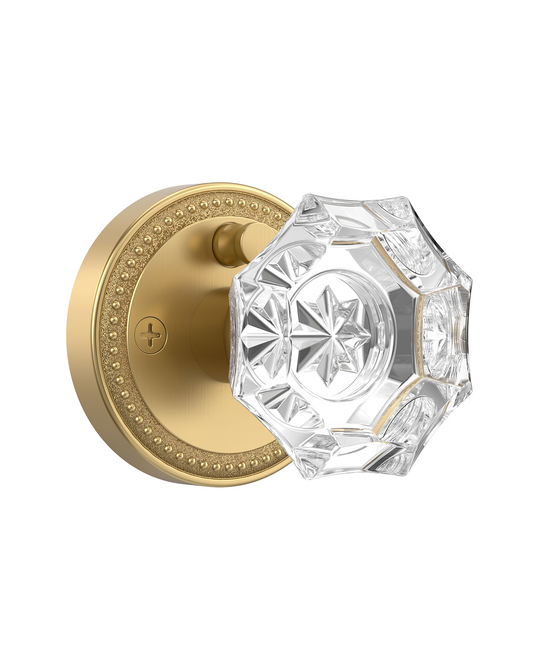 Elegance Crystal Door Knob 12-216