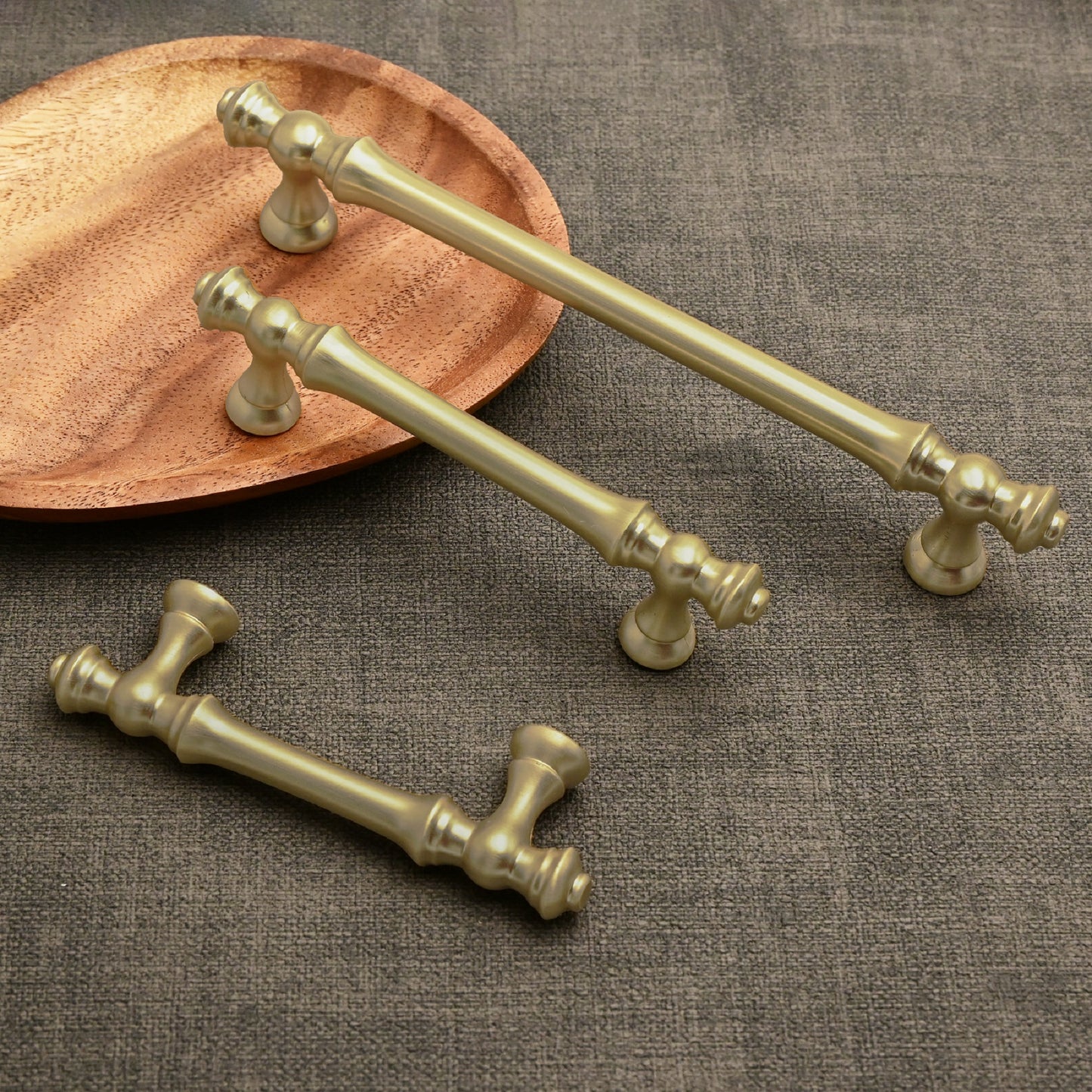 Asidrama 3768 Brushed Brass 10 Pack Kitchen Cabinet Pulls