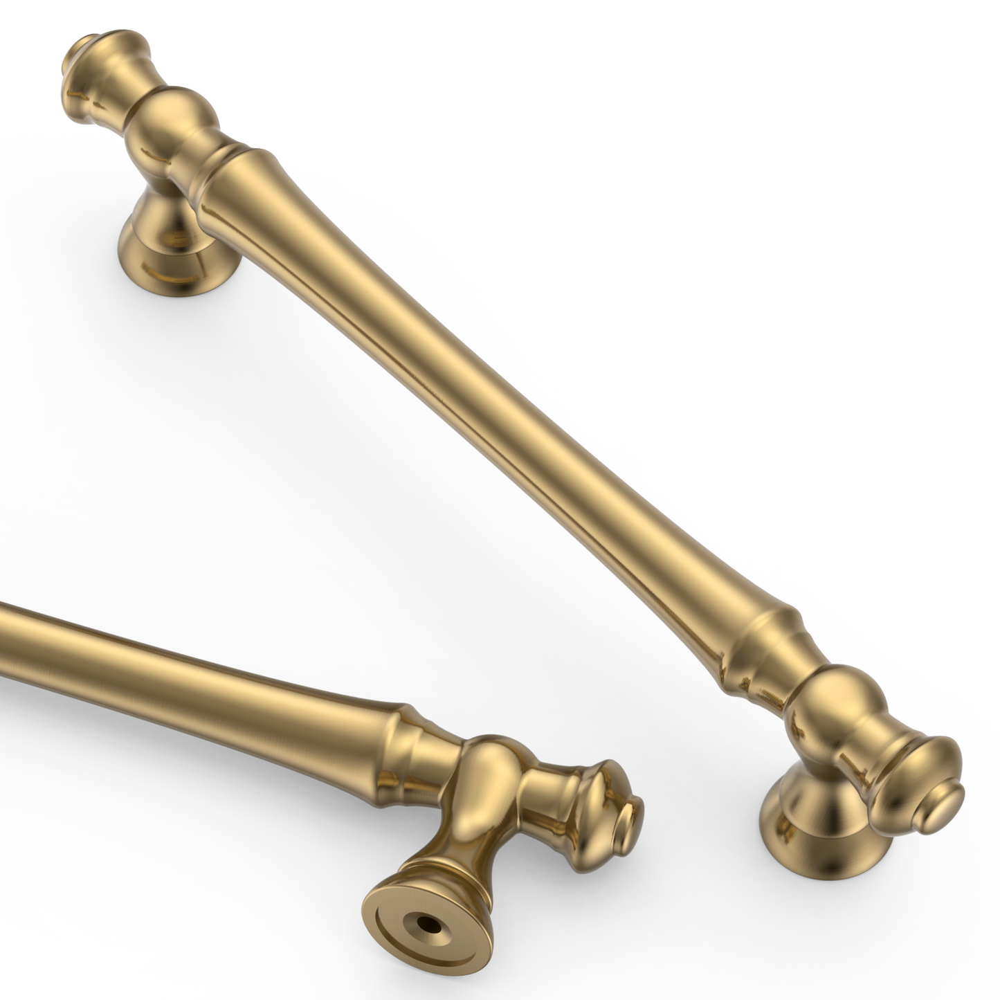 Asidrama 3768 Champagne Bronze 10 Pack Kitchen Cabinet Pulls