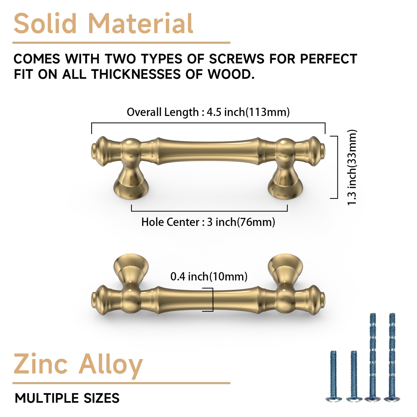 Asidrama 3768 Oil Rubbed Bronze 10 Pack Kitchen Cabinet Pulls